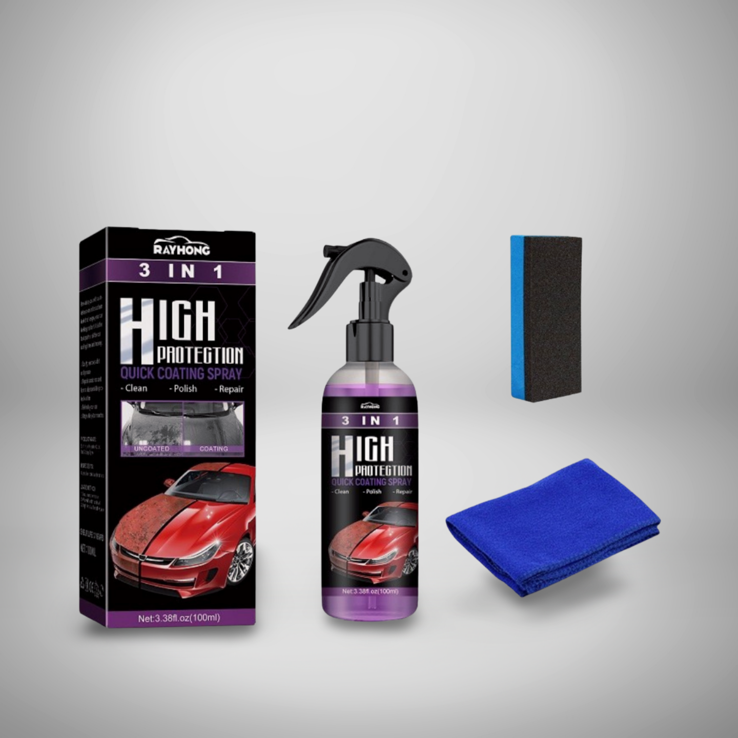 Premium Autolack-Spray™ – Für dauerhaften Glanz & Schutz